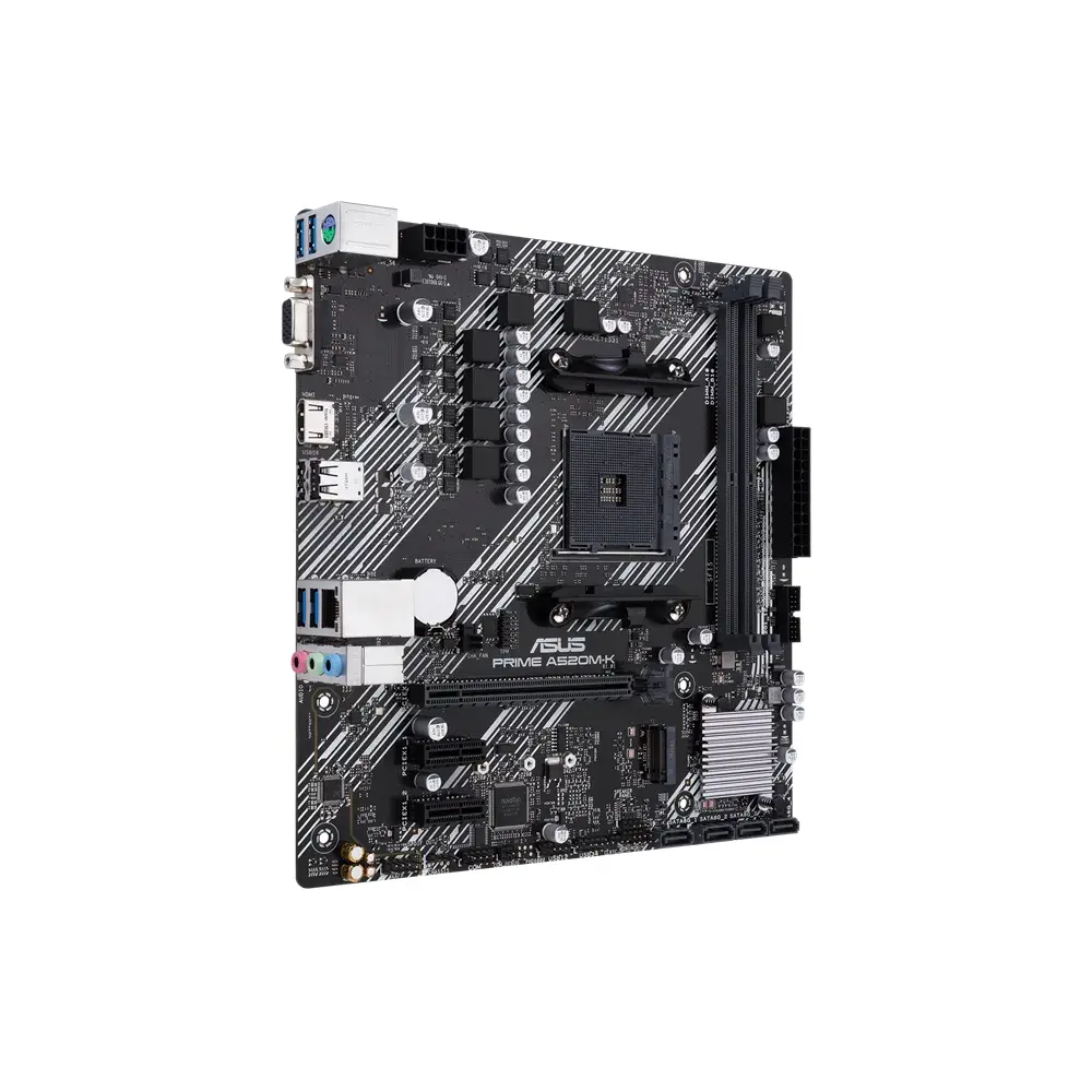 Asus Motherboard PRIME A520M-K DDR4 For AMD view 5